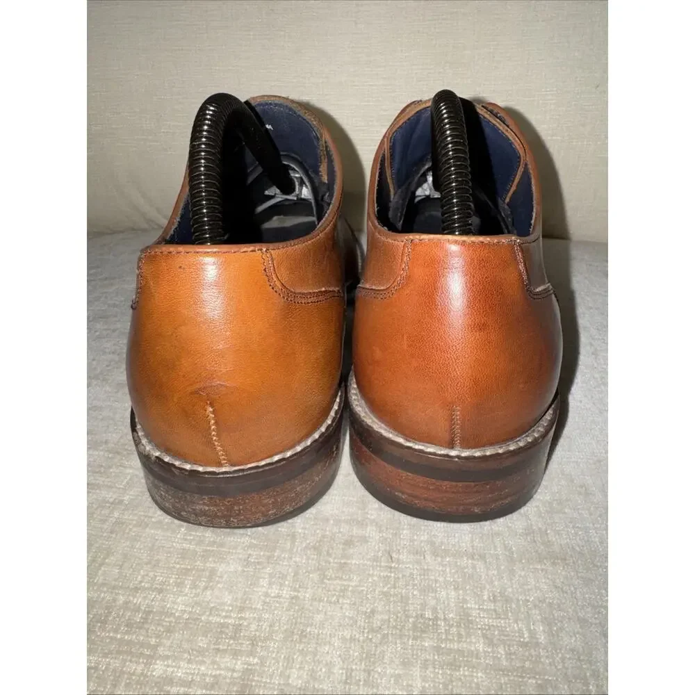 Cole Haan Leather Oxford Shoes Mens Size 9.5 No Laces